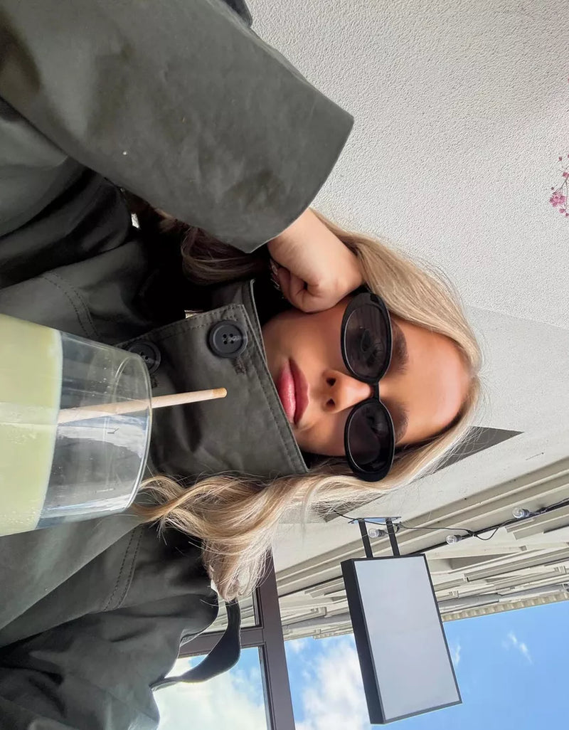 Julie - Trench-coat med knapper