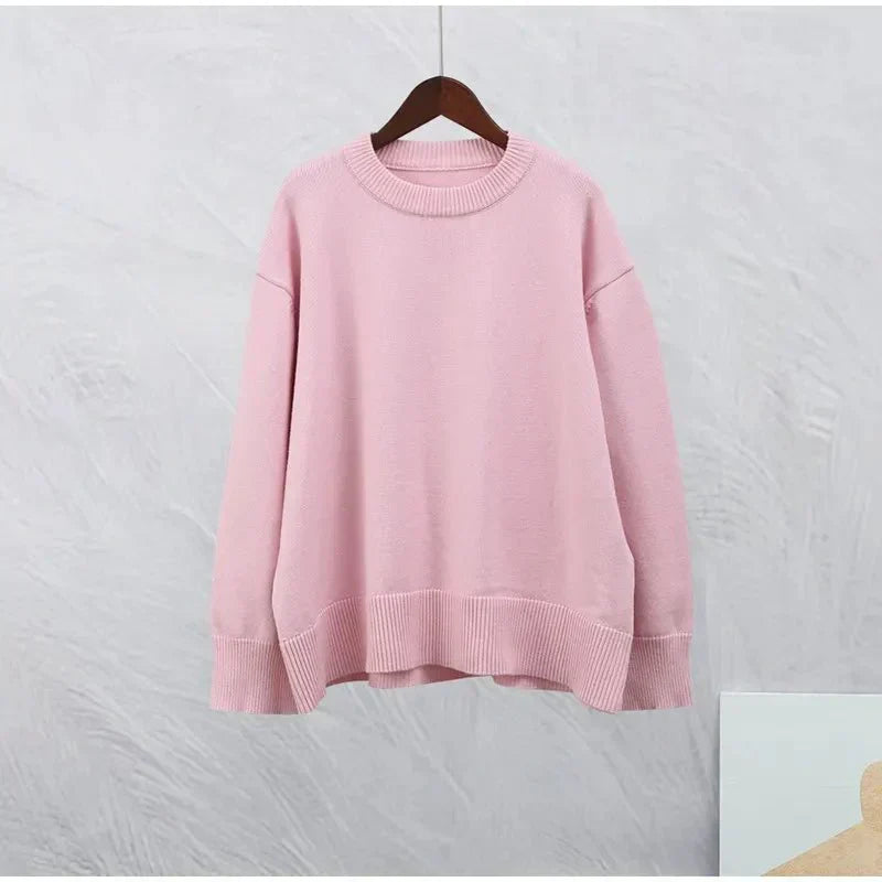 CLAIRE | PULLOVER MED LANGER ERMER I ROSA